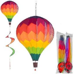 10 of 21" Air Balloon Spinner Rainbow