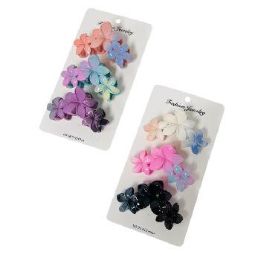 24 Pieces Claw Clips 3-Piece 4-inch Ombre - Hair Accessories