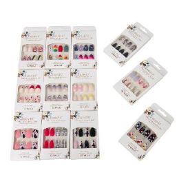 48 Pieces Press On Manicure Assorted Prints - Manicure and Pedicure Items