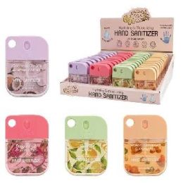 40 Wholesale 1.02oz Scented Hand Sanitizer Spray Display
