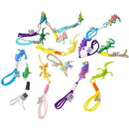 40 Pieces 3D Printed Model Dino Skeleton Wrist Strap - Bracelets