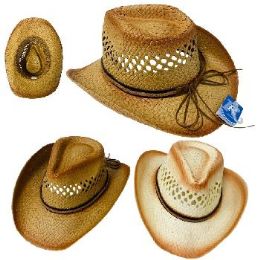 12 of Classic Woven Cowboy Hat Thin Braided Hat Band Vented