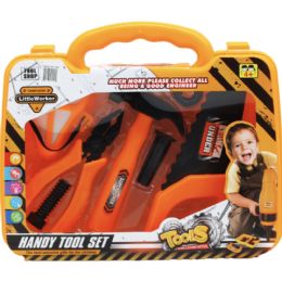 12 Sets of 7pc Tools Play Set In 10.5-Inch Window Briefcase