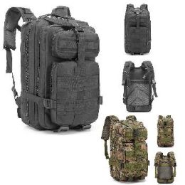 6 of Tactical Multi-Compartment Backpack 21"x12"x10"