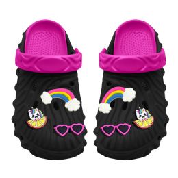 Wholesale Footwear Girl's Wave Charm Clog (11-3)
