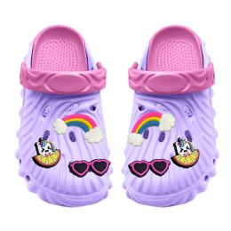 Wholesale Footwear Girl's Wave Charm Clog (11-3)