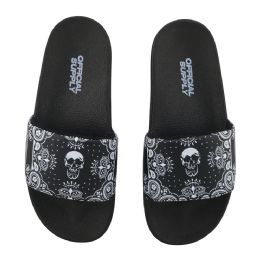 Wholesale Footwear Big Boy's Paisley Skull (11-3)