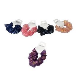 72 Pieces Tulle & Satin Scrunchie Polka Dots - Hair Accessories