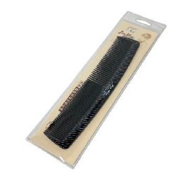 72 Pieces 8-inch Printed DoublE-Sided Comb - Hair Brushes & Combs