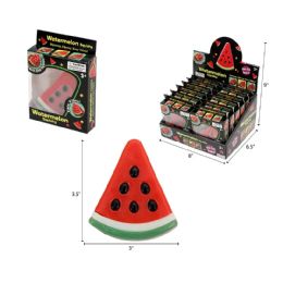 24 Pieces 3.5" Pu Squishy Watermelon - Slime & Squishees