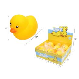 12 Pieces 420g Squishy Jumbo Yellow Duck - Slime & Squishees