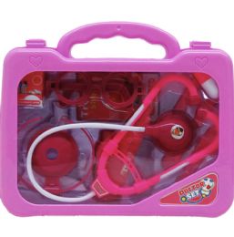 12 Sets 14pc Doctor Play Set In 10.25-Inch Window Briefcase - Girls Toy Sets