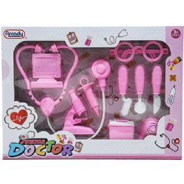12 Sets 10pc Doctor Play Set In Window Box - Girls Toy Sets