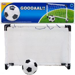 12 Sets 21.75l*15h In Soccer Set W/ 5-Inch Ball In Color Box - Sports Toys