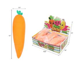 12 Pieces 13"jumbo Squishy Carrot - Slime & Squishees