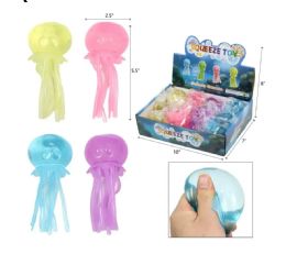 24 Pieces Squishy Jelly Fish - Slime & Squishees