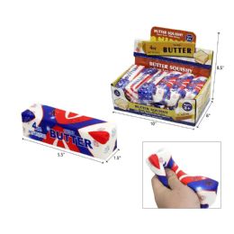 24 Pieces 50g Fidget Squishy American Butter - Slime & Squishees