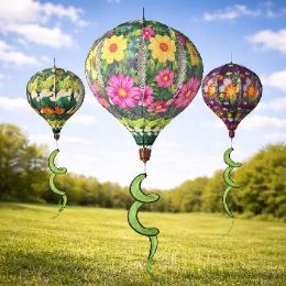 12 of 21" Air Balloon Spinner Floral Print Assortment
