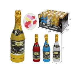 24 Pieces 12" Glitter Party Champagne Popper - Party Accessory Sets