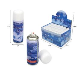 144 Pieces 6.5" Snow Spray - Party Accessory Sets