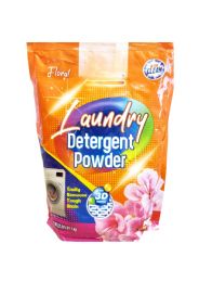 36 Pieces 1kg 35.27oz 2.20 LB LAUNDRY POWDER FLORAL - Laundry Detergent
