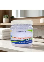 24 Pieces 35oz Fixion Styling Gel Clear - Hair Accessories