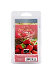 84 Pieces 8-Piece Farberware Wax Melt 2.82 Oz Fresh Strawberry - Candles & Accessories
