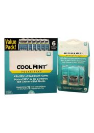 Wholesale Footwear 72-Piece LISTERINE COOL MINT POCKETPAKS BREATH STRIPS
