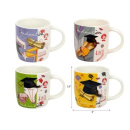 72 Wholesale 3.5-inch Graduaition Ceramic Mug