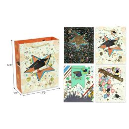 144 Wholesale 10.2-inchx12.6-inchx3.9-inch Graduation Gift Bag