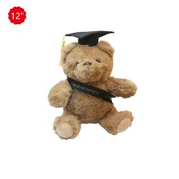 24 Wholesale 12-inch Brown Phd Bear