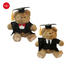 12 Wholesale 16-inch Brown Phd Bear