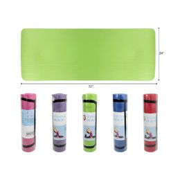 10 Pieces 72''x24'' Yoga Mat - Fitness and Athletics