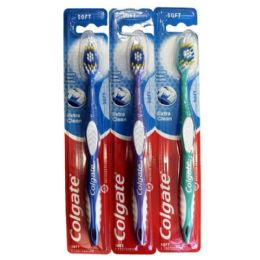 144 Pieces 42mm Extra Clean Toothbrush Classic Soft - Toothbrushes and Toothpaste
