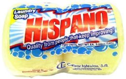 50 Pieces 152gm 2-Piece Hispano Bola Round Soap - Laundry Detergent