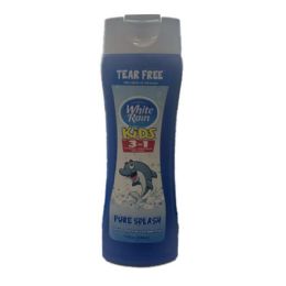 42 Pieces 12OZ WR KID'S 3 IN 1 Shampoo Conditioner Body Wash SPLASH - Bath And Body
