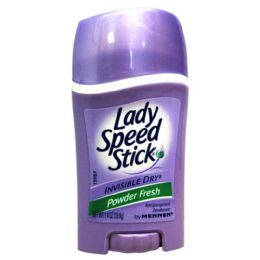 36 Wholesale 1.4OZ LADY SPEED STICK POWDER FRESH