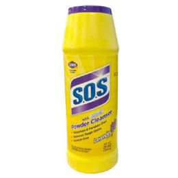 60 Pieces 21OZ SOS POWDER Cleaner With Bleach LAVENDER - Cleaning Products