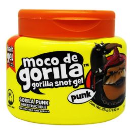 24 Pieces 9.52OZ MOCO DE GORILA PUNK JAR YELLOW - Personal Care Items