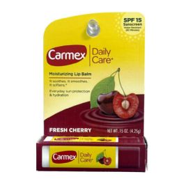 36 Pieces .35oz Carmex Stick Cherry - Personal Care Items