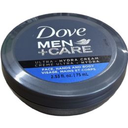 72 Pieces 75ML DOVE MEN ULTRA HYDRA CREAM - Bath And Body