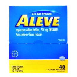 192 Pieces ALEVE Pain reliever - Pain and Allergy Relief
