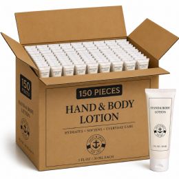 150 Wholesale Yacht & Smith Hand & Body Lotion 1oz Tube