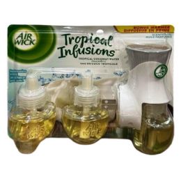 12 Pieces 3+1 AIRWICK OIL TROPICAL COCONUT WATER - Air Fresheners