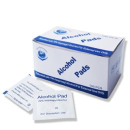 400 Wholesale 70% Isopropyl Alcohol Cleansing Pads , First Aid Cleaning Pads