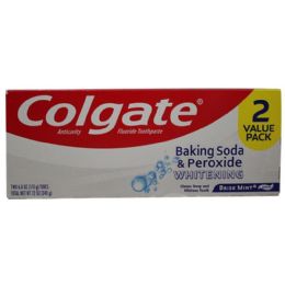 Wholesale Footwear 6OZ 2-Piece COLGATE BAKING SODA WHITENING