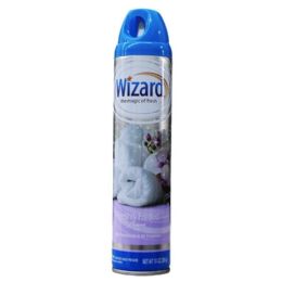 48 Pieces 10OZ WIZARD Air Freshener FRESHLY FOLDED LINEN - Air Fresheners