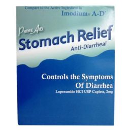 144 Pieces 2-Piece PRIME AID ANTI-DIARRHEAL - Pain and Allergy Relief