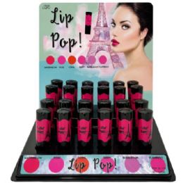 48 Wholesale Lip Pop Matte Lipstick In Assorted Colors In Pdq Display