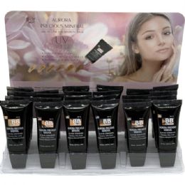 48 Wholesale Malibu Glitz Aurora Precious Mineral Hydration Base Bb Cream In Pdq Display
